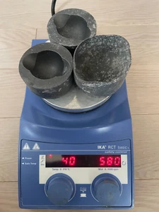 IKA RCT basic  safety control  hotplate/ stirrer  digital magnetic hot blocks fv - Picture 1 of 2