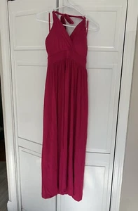 Attention Women's Dress Long Flowy Pink Dress Size Medium New With Tags - Picture 1 of 6