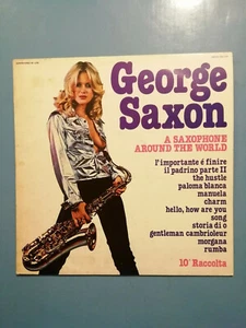 SEXY COVER ITALY- GEORGE SAXON - near PERFECT CONDITIONS! tit - Picture 1 of 1