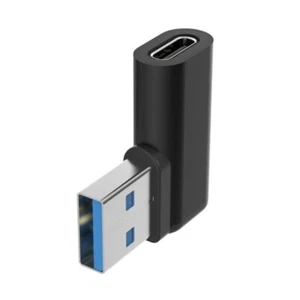 USB 3.0 Right Angle Adapter Converts Type C to USB Adapter for Data Transfer - Zdjęcie 1 z 8