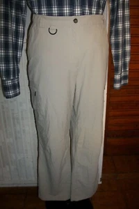 Pantalon de randonnée polyamide beige MC KINLEY 46FR XL 18UK braguette zip TA26 - Picture 1 of 8