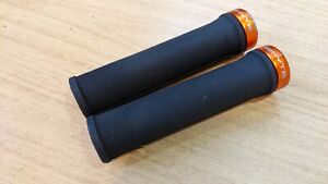 WHYTE Handlebar Grips Bar Orange Lock On Clamps T130 T129 S150 etcc