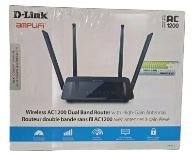 BRAND NEW SEALED - D-Link Amplifi Wireless AC1200 Dual Band Router DIR-822 - Image 1 of 4