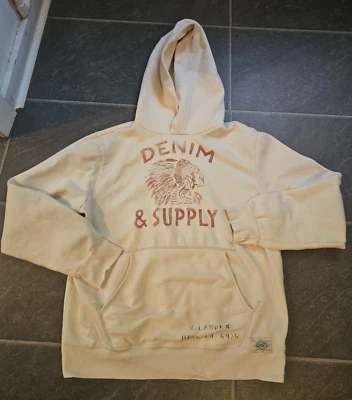 DENIM & SUPPLY RALPH LAUREN HOMBRE INDIO JEFE SUDADERA CON CAPUCHA HOMBRE TALLA XL Foto 1 de 3