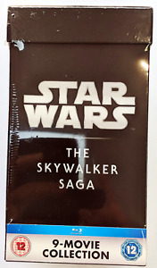 Star Wars The Skywalker Saga 9 Movie Collection [Blu-ray] -  Box Set NEW SEALED!