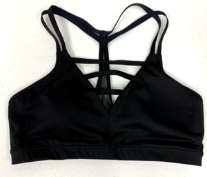 Victorias Secret Sports Bra Medium Wireless Padded Black - Picture 1 of 6