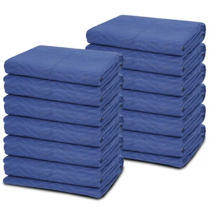 12 Coperte Spostamento Performance 72x80" Resistenti Trapuntate Qualità Professionale - Foto 1 di 8