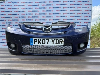 MAZDA 5 MPV 5DR MK1 CR 2007 BLUE  FRONT BUMPER MARKS - Image 1 of 4
