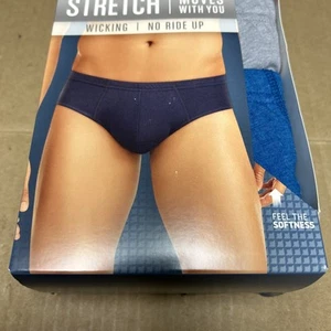 Neu mit Etikett Hanes Premium 7er-Pack Stretch Sport Slips mehrere Farben Größe Large 36-38 - Bild 1 von 11