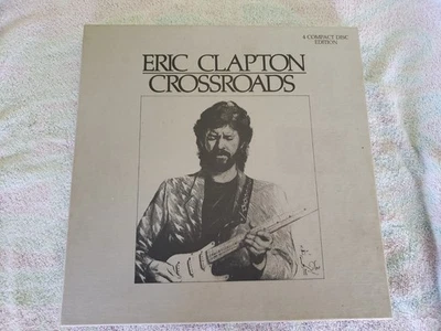 Eric Clapton Crossroads boxed set, missing CD extra books pamphlets notes H25 C1 - Image 1 of 4