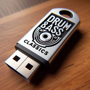 š„ Drum & Bass Classics USB ā 3000 Tracks (41.8GB) 1990sā2009 | 320kbps | DJ Rea - Picture 1 of 1