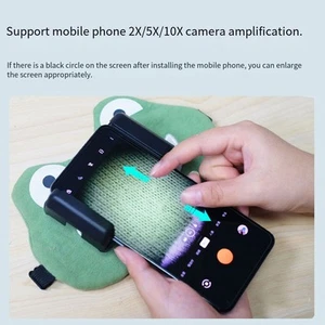 Simplifiez votre exploration avec le microscope smartphone rechargeable 200x - Photo 1 sur 12