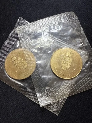 Canada 1967 Confederation Medal Toned Sealed Cellophane (one Per Purchase) - Image 1 of 2