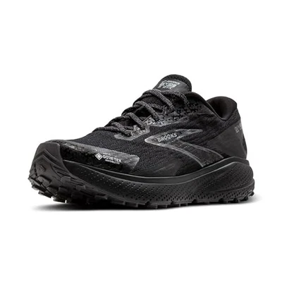 Brooks Men’s Divide 5 GTX Waterproof Trail Running Shoe - Black/Alloy/Primer - Image 1 of 4