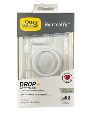 New OtterBox For IPHONE 16 PRO Symmetry CLEAR CASE +  Premium Glass With MagSafe - Image 1 of 4
