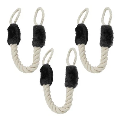 Türkordel klemmschutz Türstopper Seil Türgriff Schutz Klinkenpuffer Set 80 g - Bild 1 von 4