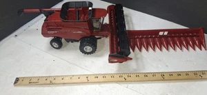 Ertl Plastic/diecast Axial-Flow Combine with corn head 1/16 scale - Picture 1 of 7