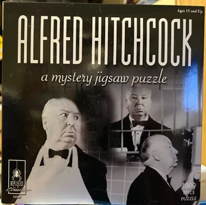 Alfred Hitchcock A Mystery Jigsaw Puzzle 1000 Pcs New/Sealed - Picture 1 of 1