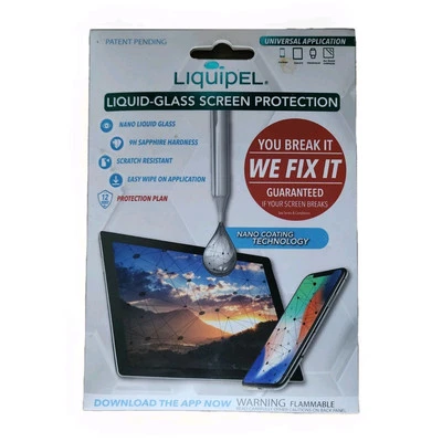 Liquipel Liquid Glass Screen Protection Universal Application All Phones Tablets - Image 1 of 2