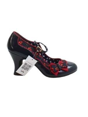 Ruby Shoo Women's Heels UK 7 Blue Floral 100% Other Platform - Image 1 of 4