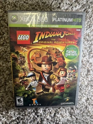 Lego Indiana Jones The Original Adventures, XBOX 360 SEALED, Free Shipping - Image 1 of 3