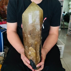 15.4LB TOP Natural Citrino Espécimen Mineral Curativa - Imagen 1 de 8