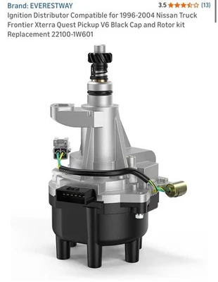 日产 Pathfinder Frontier Xterra Quest V6 英菲尼迪 QX4 的点火分销商 — 第 1/4 张图片