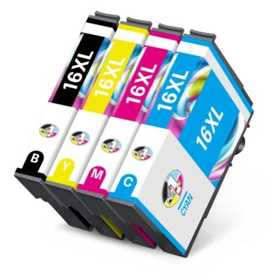 INK 4 LESS Cartucce di inchiostro per Epson Workforce WF-2520NF WF-2630WF WF-2750DWF WF-2010W