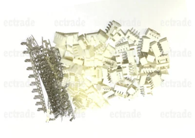 4Pin XH JST 2.5mm Male Female Lock Connector Plug Crimp Terminal DIY Part 20 Set - Image 1 of 4