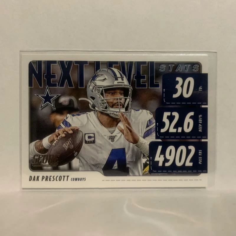 #NLS-DP Dak Prescott Dallas Cowboys 2020 Score Football Card LB - Image 1 of 2