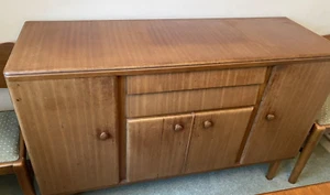 Vintage Retro Mid-Century Walnut wooden Sideboard 1950s made by Nathan - Picture 1 of 10