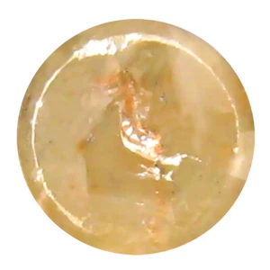Impresionante piedra preciosa de diamante amarillo de corte redondo de 0,54 quilates (5 x 5 mm) (sin calefacción) elegante - Imagen 1 de 1