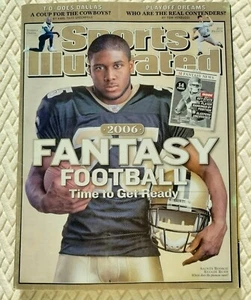 2006 REGGIE BUSH New Orleans SAINTS  Sports Illustrated RARE NEWSSTAND No Label - Picture 1 of 2
