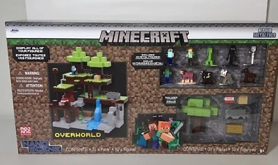 Juego de figuras de acción Minecraft nano escena 41 piezas con 10 figuras ENVÍO RÁPIDO Foto 1 de 4