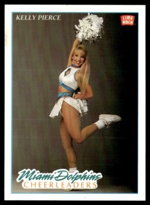 1992-93 1992 Lime Rock Pro Football Cheerleader NFL Trading Cards KELLY PIERCE - Image 1 of 2