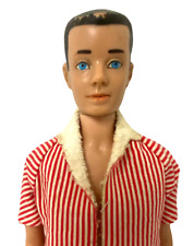 Vintage 1961 Ken Barbie Doll Straight Leg brunette Hair Made in JAPAN