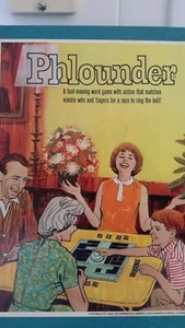 Vintage 1962 Phlounder Spiel in OVP EUC - Bild 1 von 12