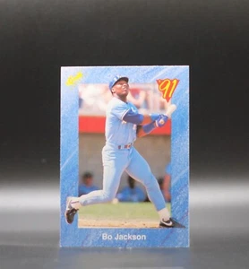 1991 Classic Update Travel Blue BO JACKSON Card T48 Kansas City Royals Baseball - Picture 1 of 2