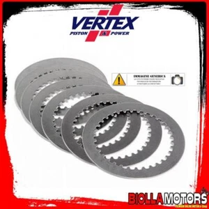 8221002-2 2x VERTEX HUSABERG TE 125 2T STEEL CLUTCH DISCS 2012-2013 - Picture 1 of 5