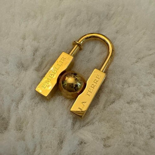 Charm Lucchetto Hermès Oro 2001 Edizione Limitata con Scatola Originale Accessorio