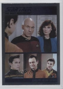 2011 Rittenhouse The Complete Star Trek: Next Generation Series 1 Foilboard 7p4