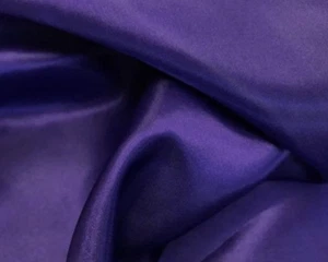 Premium Bridal Wedding Satin Charmeuse Fabric 60" Wide Sold by the Yard - Picture 1 of 33