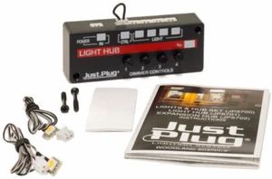 Woodland Scenics ~ Just Plug ~ Lighting System ~ Lights and Hub Set ~ JP5700 - Picture 1 of 3