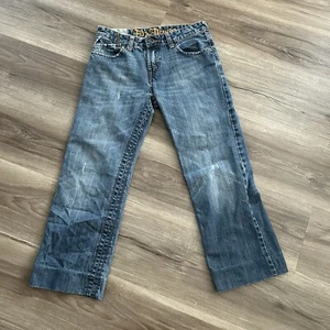 Fox Denim Blue Jeans Boys Size 14/27 - Picture 1 of 10
