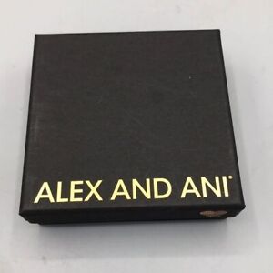 Alex and Ani Womens Let It Snow Glitter Ornament Bangle  New in box
