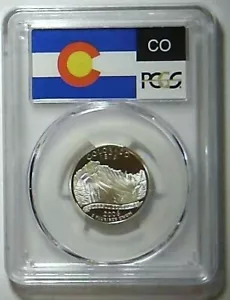 2006-S 25C State Quarter Colorado PCGS PR69 DCAM 90% Silver 21rco1230 - Picture 1 of 2