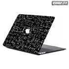 Math Blackboard Matte Rubberized Cut Hard Case Key Cover For New Macbook Pro Air