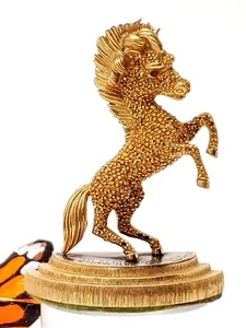 Ciner Jewelry Golden Horse Pave Figur, Special Event Edition - Bild 1 von 21