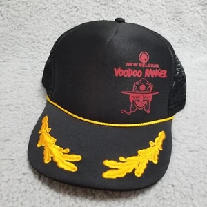 New Belgium Brewing Voodoo Ranger IPA Beer Snapback Trucker Hat Rope Gold Leave - Picture 1 of 5