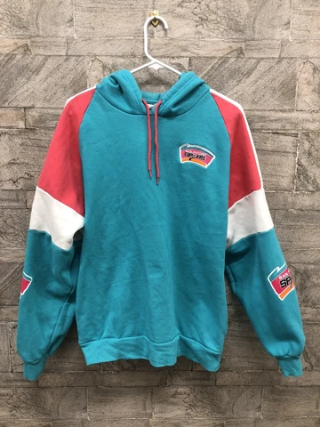 Mitchell & Ness NBA San Antonio Spurs Trading Block Hoodie Men’s Size L Cover